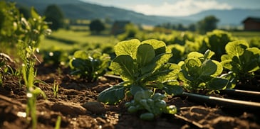 lettuce field